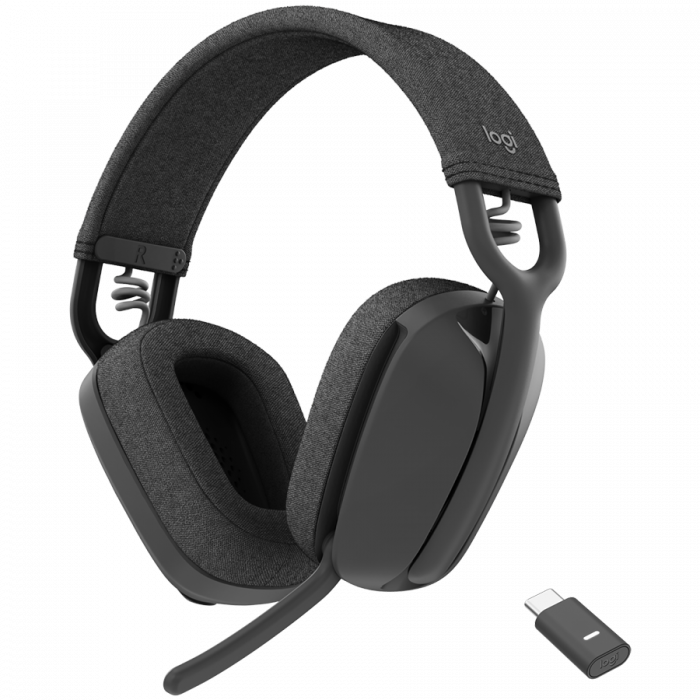 LOGITECH Zone Vibe Wireless UC Headset Graphite [1]