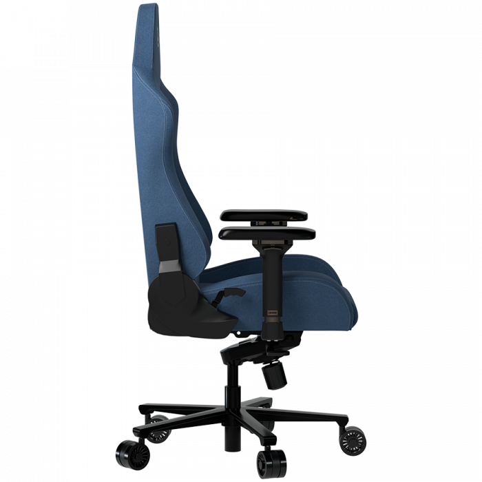 LORGAR Ace 422, Gaming chair, Anti-stain durable fabric, 1.8 mm metal frame, multiblock mechanism, 4D armrests, 5 Star aluminium base, Class-4 gas lift, 75mm PU casters, Blue [3]