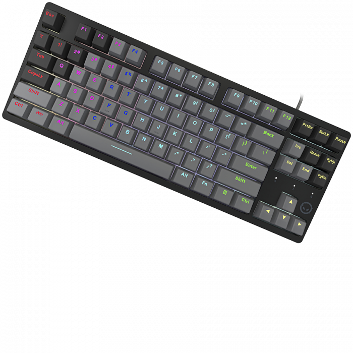 LORGAR Azar 514TKL, Wired RGB mechanical gaming keyboard, black, EN layout [3]