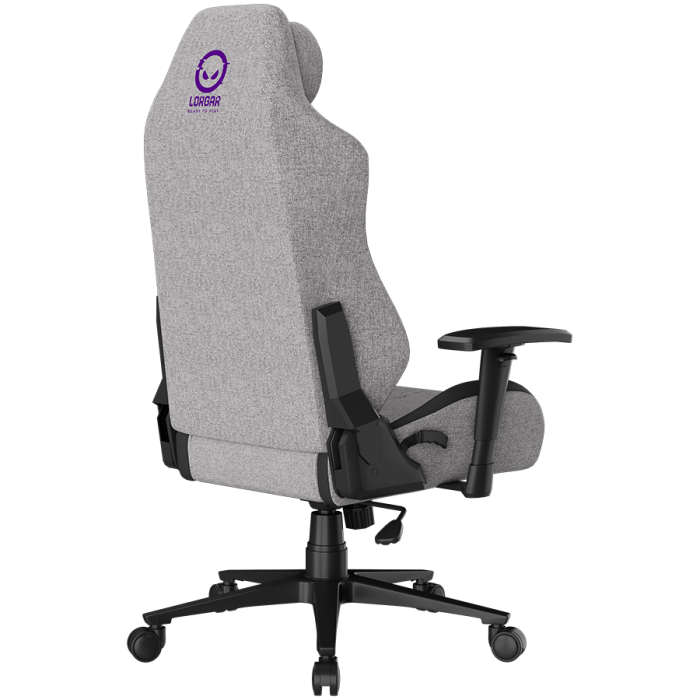 LORGAR CHA41, Ergonomic Gaming Chair Advanced, premium anti-stain fabric, Grey [12]