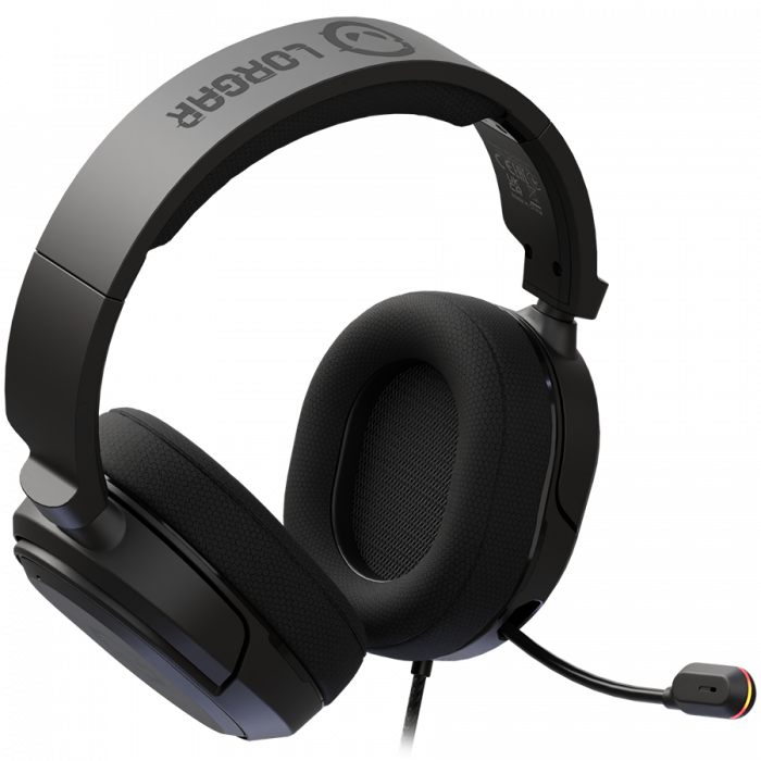 LORGAR Kaya 360, USB Gaming headset with microphone, CM108B, Plug&Play, USB-A connection cable 2m, fabric ear pads, size: 192*184.7*88mm, 0.314kg, black [3]
