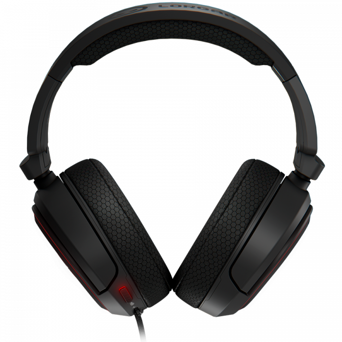 LORGAR Kaya 460, USB Gaming headset with microphone, CM108B, RGB backlight, Plug&Play, USB-A connection cable 2m, fabric ear pads, size: 192*184.7*88mm, 0.329kg, black [2]