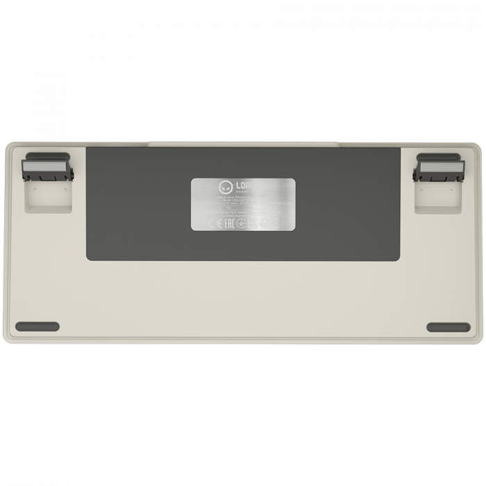 LORGAR KBP7075W, Wireless 75% Mechanical Gaming Keyboard Pro, Beige, EN layout [8]