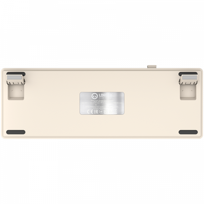 LORGAR KBP70MW, Wireless 65% Mechanical Gaming Keyboard Pro, Beige, EN layout [9]