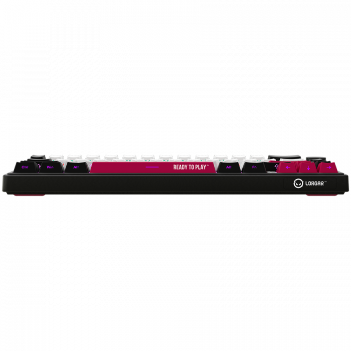 LORGAR KBP70MW, Wireless 65% Mechanical Gaming Keyboard Pro, Black/red, EN layout [6]