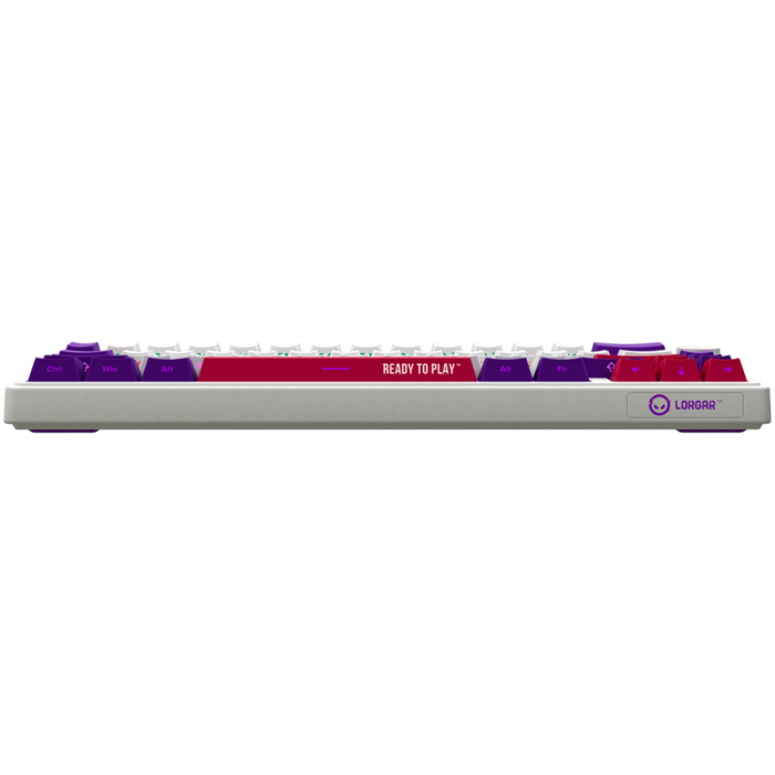 LORGAR KBP70MW, Wireless 65% Mechanical Gaming Keyboard Pro, White, EN layout [6]