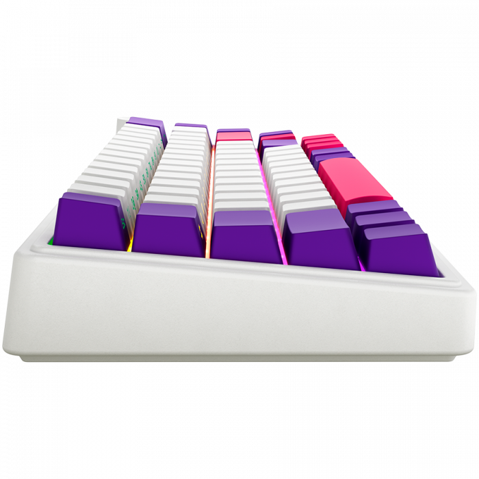LORGAR KBP70MW, Wireless 65% Mechanical Gaming Keyboard Pro, White, EN layout [4]