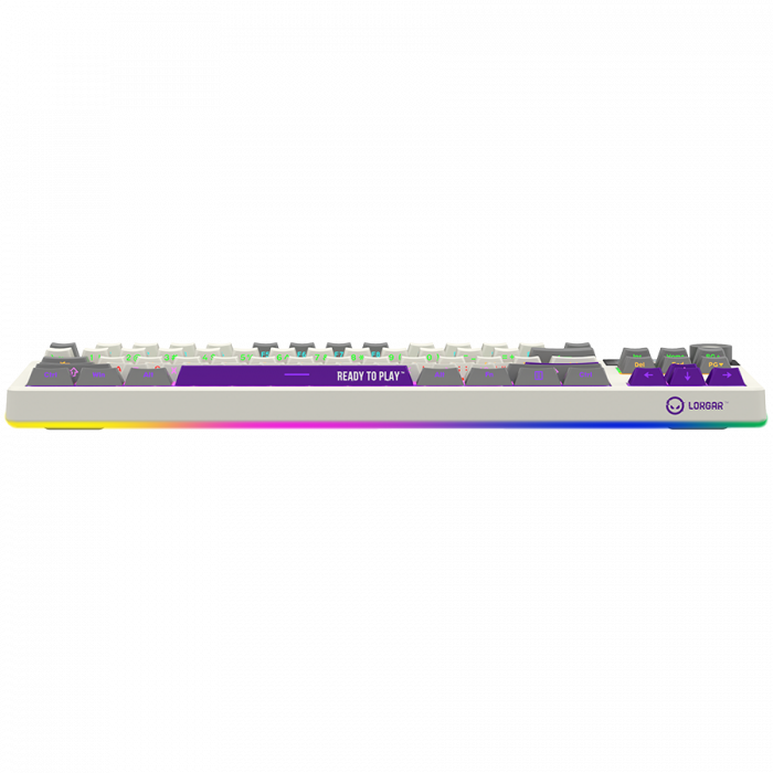 LORGAR KBP70TKLW, Wireless TKL Mechanical Gaming Keyboard Pro, Beige, EN layout [5]