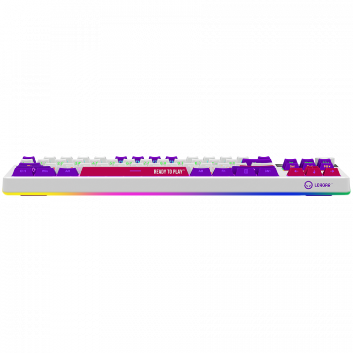 LORGAR KBP70TKLW, Wireless TKL Mechanical Gaming Keyboard Pro, White, EN layout [5]