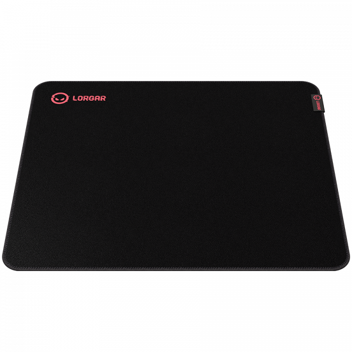 Lorgar Main 325, Gaming mouse pad, Precise control surface, Red anti-slip rubber base, size: 500mm x 420mm x 3mm, weight 0.4kg [4]
