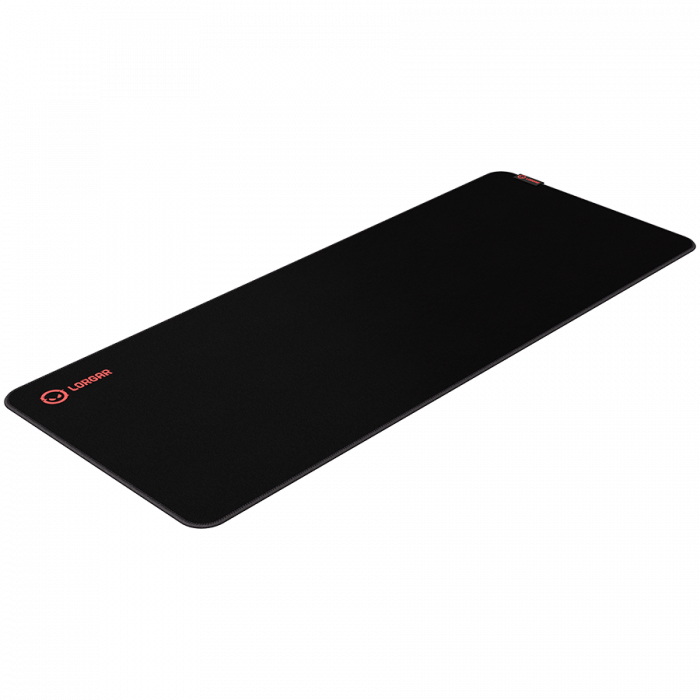 Lorgar Main 329, Gaming mouse pad, Precise control surface, Red anti-slip rubber base, size: 900mm x 360mm x 3mm, weight 0.635kg [3]