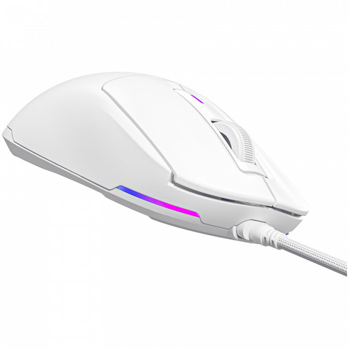 LORGAR MSA10, Ultralight Wired Gaming Mouse Advanced, white [5]