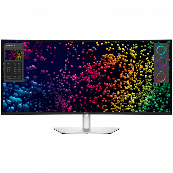 Monitor LED DELL UltraSharp U4025QW 40" Curved, 5120x2160, WUHD, 120Hz, IPS Antiglare, 21:9, 1000:1, 450 cd/m2, 8ms/5ms, 178/178, DP, HDMI, 2xTHB4, 3xUSB-C, 5xUSB-A, RJ-45, Audio line out, 2x 9W Speak [1]
