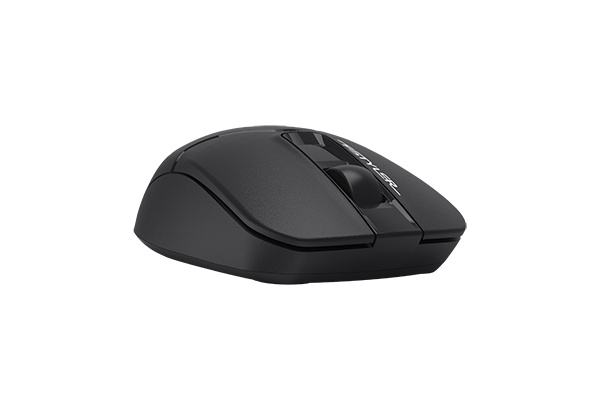 MOUSE A4tech, PC sau NB, wireless, 2.4GHz + BT, optic, 1200 dpi, butoane/scroll 3/1, , negru, "FB12-BK" (include TV 0.18lei) [3]