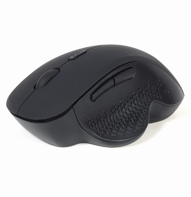 MOUSE GEMBIRD, PC sau NB, wireless, 2.4GHz, optic, 1600 dpi, butoane/scroll 6/1, , negru, "MUSW-6B-02" (include TV 0.18lei) [2]