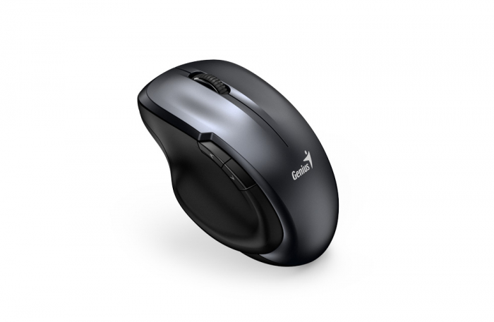 MOUSE Genius, Ergo "NX-8200S", PC sau NB, wireless, 2.4GHz, optic, 1200 dpi, butoane/scroll 5/1, , gri, "31030029401" (include TV 0.18lei) [2]