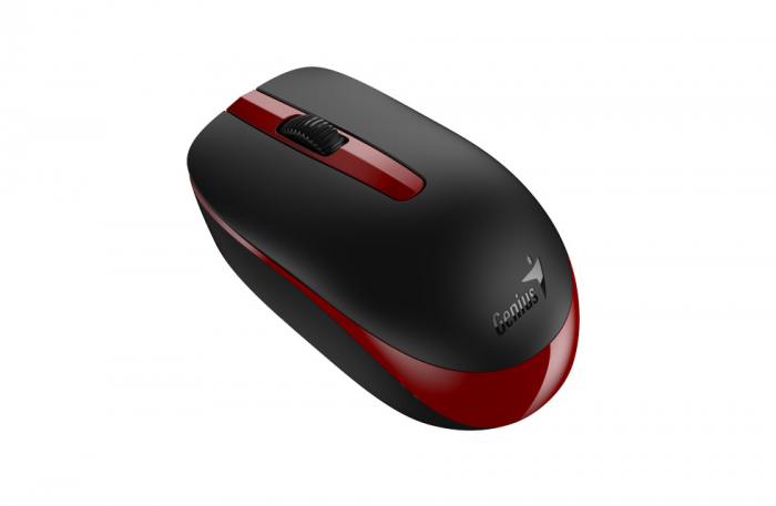 MOUSE Genius, "NX-7007", PC sau NB, wireless, 2.4GHz, optic, 1200 dpi, butoane/scroll 3/1, , rosu, "31030026404" (include TV 0.18lei) [2]