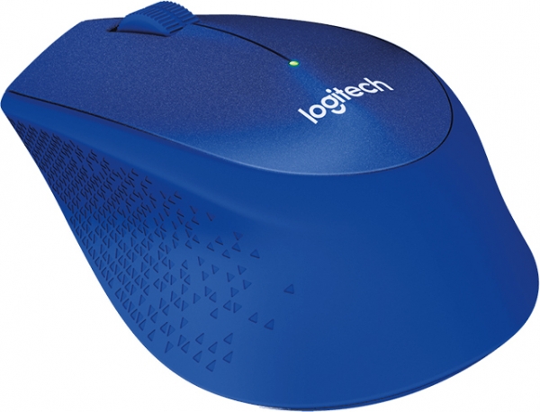 MOUSE Logitech  "M330 Silent" Wireless Mouse, blue "910-004910"  (include timbru verde 0.01 lei) [2]