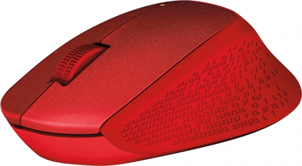 MOUSE Logitech  "M330 Silent" Wireless Mouse, red "910-004911"  (include timbru verde 0.01 lei) [5]