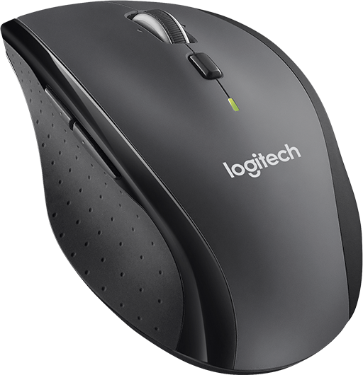MOUSE Logitech "M705" Marathon Wireless Mouse, black "910-001949"  (include timbru verde 0.01 lei) [2]