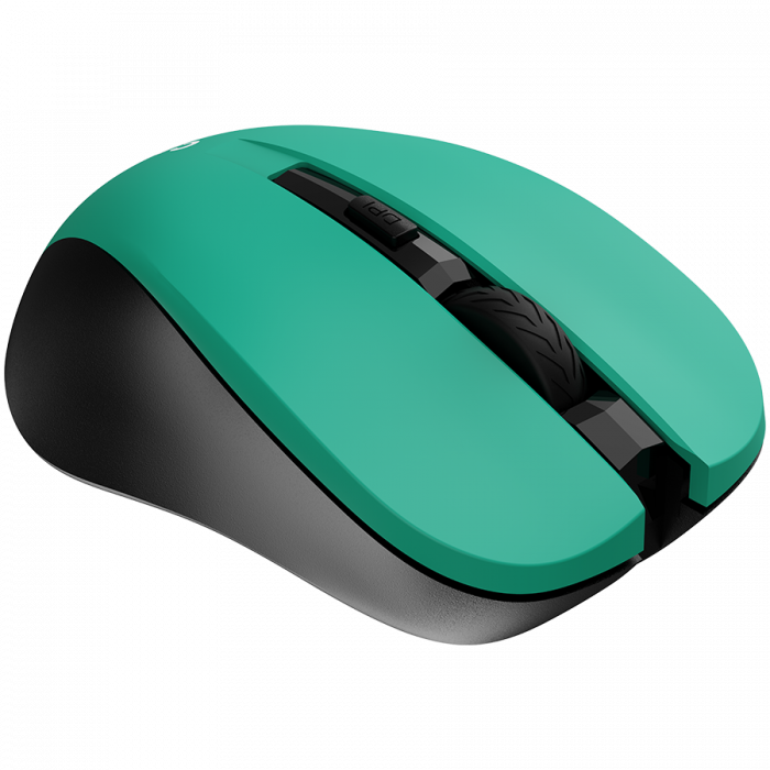 CANYON MW-1 2.4GHz wireless optical mouse with 4 buttons, DPI 800/1200/1600, Green, 103.5*69.5*35mm, 0.06kg [5]