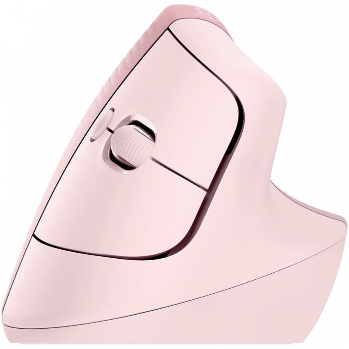 LOGITECH Lift Bluetooth Vertical Ergonomic Mouse - ROSE/DARK ROSE [3]