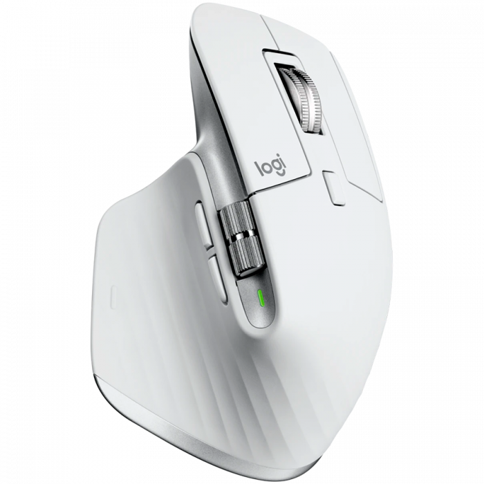 Logitech MX Master 3S For Mac Performance Wireless Mouse  - BT - EMEA-914 - Pale Grey [3]