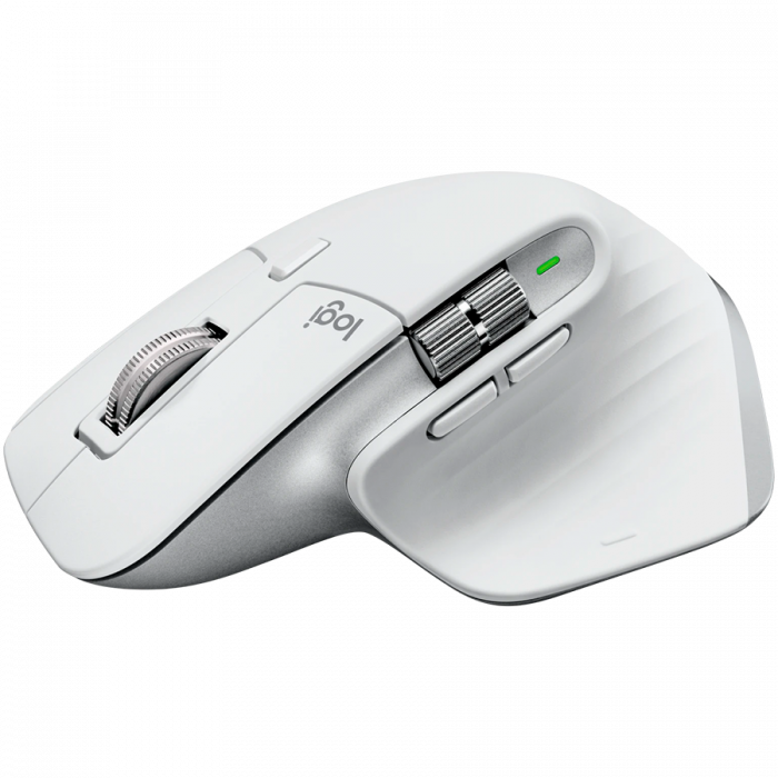 Logitech MX Master 3S For Mac Performance Wireless Mouse  - BT - EMEA-914 - Pale Grey [4]
