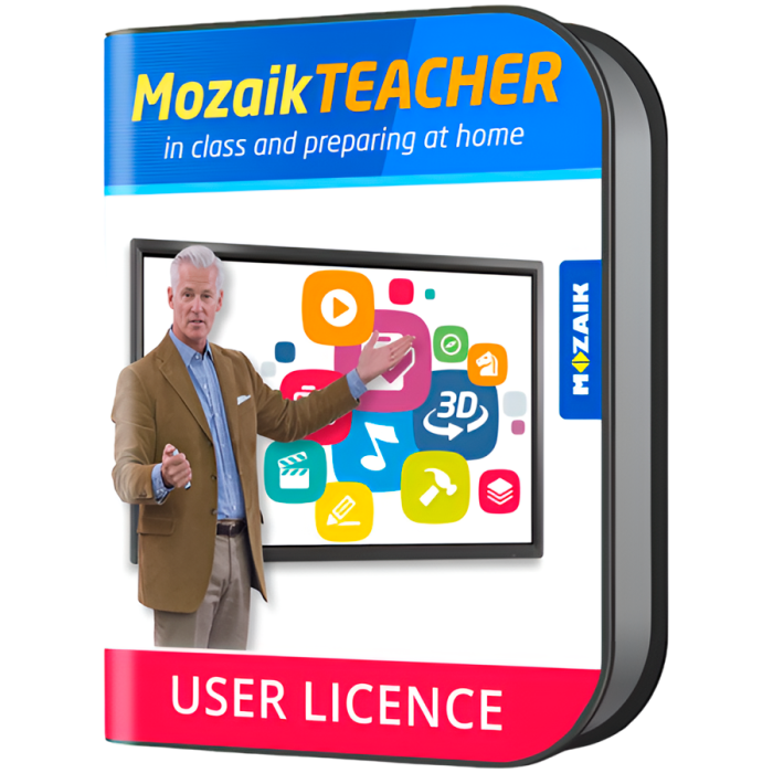 Mozaik TEACHER license for all platform, for one teacher, 1 year [1]