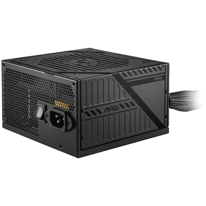 MSI MAG A650BNL Power Supply 650W, 80 PLUS Bronze, 120mm low noise Fan, Protections: OCP/OVP/OPP/OTP/SCP, Active PFC Design, Flat Cable Equipment, Dimensions: 150mmx140mmx86mm, 5Y Warranty [2]