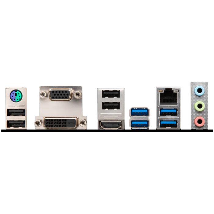 MSI Main Board PRO B550M-P (AM4,4x DDR4, 1xHDMI,1xDP,1xVGA, 1x PCI-E x16 slot, 2x PCI-E x1 slot, 2x M.2, 4x SATA 6G, GLAN) mATX [4]