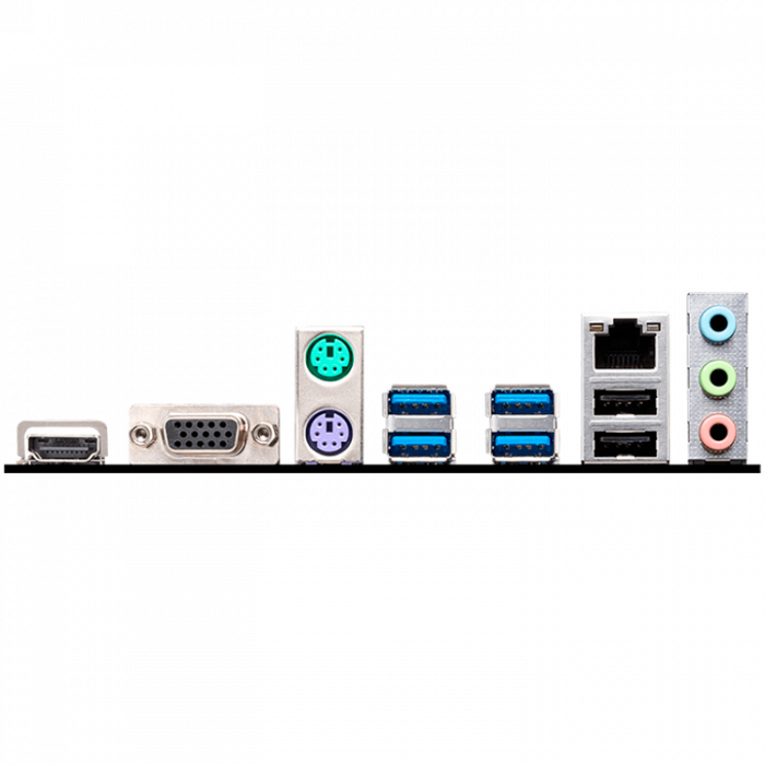 MSI PRO A620M-E, mATX, Socket AM5, Dual Channel DDR5 6800+MHz, 1x PCIe x16 slot, 1x M.2 slot, 1x HDMI, 1x VGA, 2x USB 3.2 Gen 1, 4x USB 2.0, 7.1 HD Audio, Realtek RTL8111H Gigabit LAN, 3Y [3]