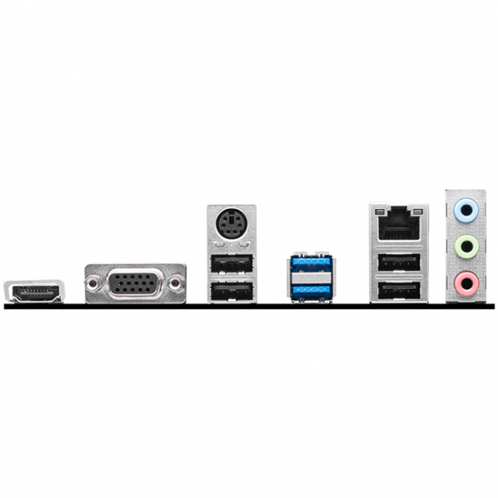 MSI PRO H610M-E, mATX, LGA 1700, Dual Channel DDR5 5600+MHz, 1x PCIe x16 slot, 1x M.2 slot, 1x HDMI, 1x VGA, 2x USB 3.2 Gen 1, 4x USB 2.0, 7.1 HD Audio, Realtek ALC897 Codec, 3Y [3]