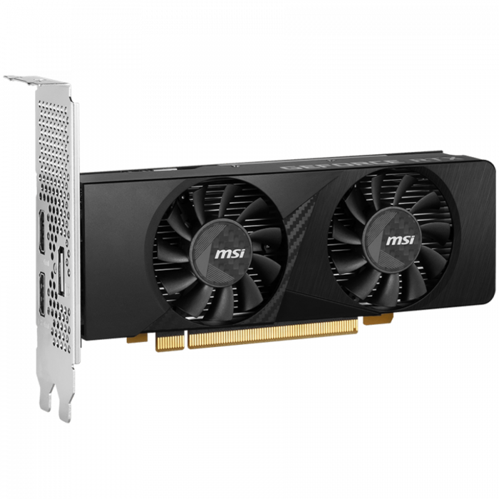 MSI Video Card Nvidia GeForce RTX 3050 LP 6G OC, 2x HDMI, 1x DP, DUAL FAN, ATX [3]
