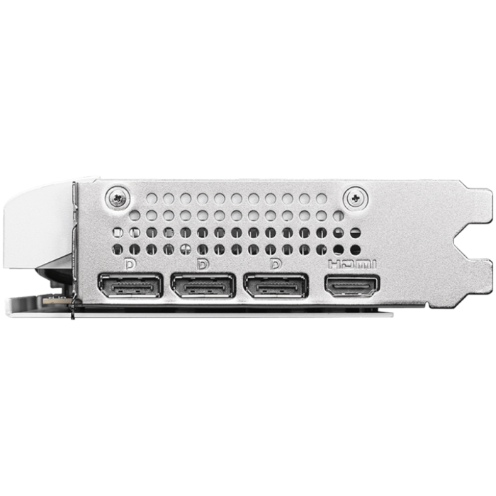 MSI Video Card NVIDIA GeForce RTX 5060 Ti 16G VENTUS 2X OC WHITE PLUS, 16GB GDDR7, 128-bit, 2602 MHz Boost, 4608 CUDA Cores, PCIe 5.0 (x8), 3x DP 2.1b, HDMI 2.1b, RAY TRACING, Dual Fan, 180W TDP, 8-pi [3]