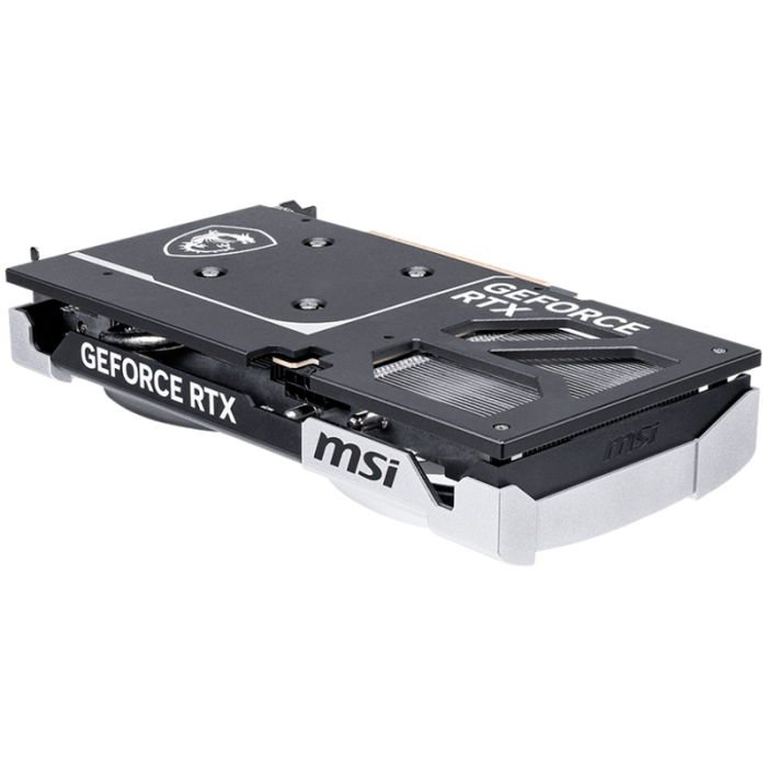 MSI Video Card NVIDIA GeForce RTX 5060 Ti 8G VENTUS 2X OC PLUS, 8GB GDDR7, 128-bit, 2617 MHz Boost, 4608 CUDA Cores, PCIe 5.0 (x8), 3x DP 2.1b, HDMI 2.1b, RAY TRACING, Dual Fan, 180W TDP, 8-pin PCIe P [4]