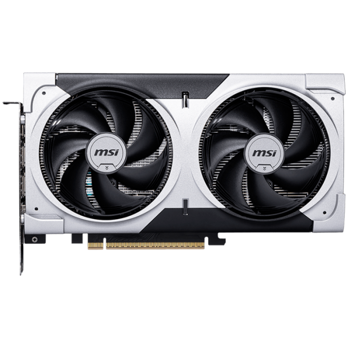 MSI Video Card NVIDIA GeForce RTX 5060 Ti 8G VENTUS 2X OC PLUS, 8GB GDDR7, 128-bit, 2617 MHz Boost, 4608 CUDA Cores, PCIe 5.0 (x8), 3x DP 2.1b, HDMI 2.1b, RAY TRACING, Dual Fan, 180W TDP, 8-pin PCIe P [2]