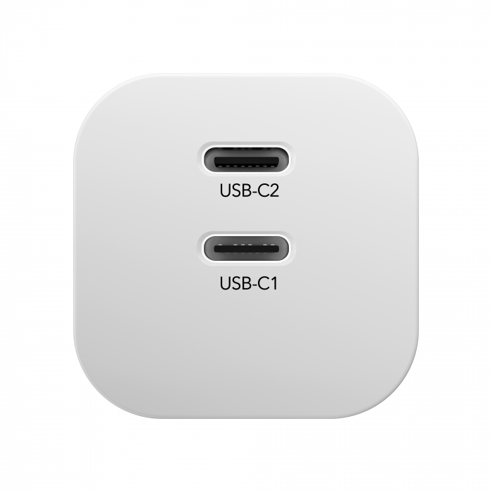 Next One 35W dual USB-C Gan Wall Charger 2x USB-C - White [7]