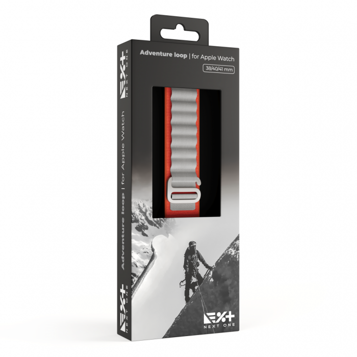 Next One Adventure Loop for Apple Watch 41mm - Orange/Gray [5]