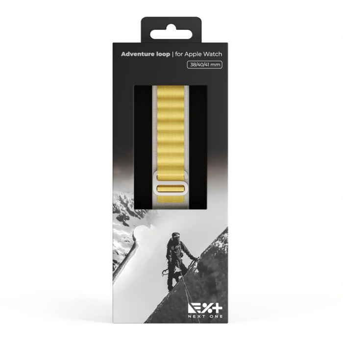 Next One Adventure Loop for Apple Watch 41mm - White/Yellow [4]