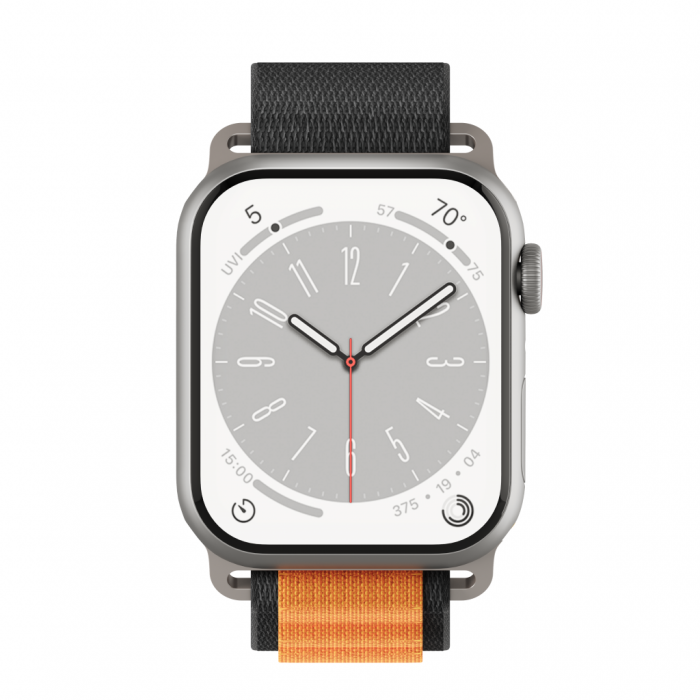 Next One Adventure Loop for Apple Watch 45/49mm - Black/Orange [6]