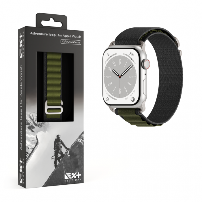 Next One Adventure Loop for Apple Watch 45/49mm - Gray/Green [3]