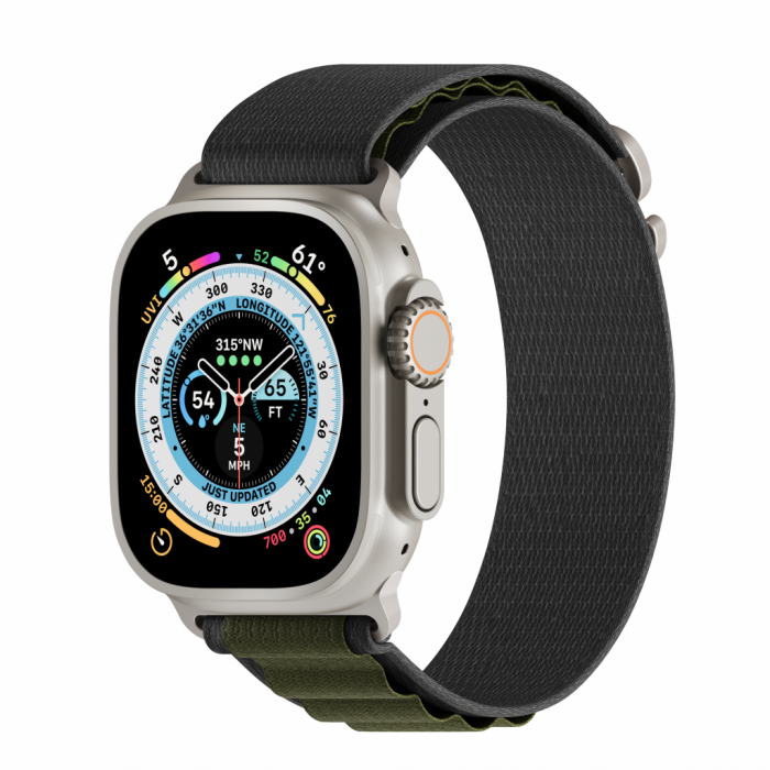 Next One Adventure Loop for Apple Watch 45/49mm - Gray/Green [5]