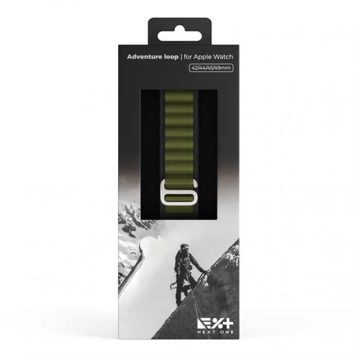 Next One Adventure Loop for Apple Watch 45/49mm - Gray/Green [8]