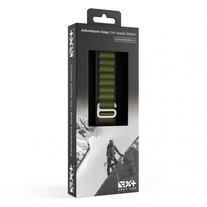 Next One Adventure Loop for Apple Watch 45/49mm - Gray/Green [9]