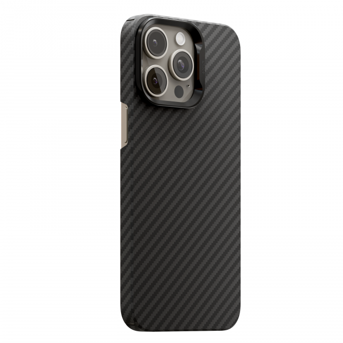 Next One Airshield Aramid fiber case for iPhone 15 Pro Max - Black [8]