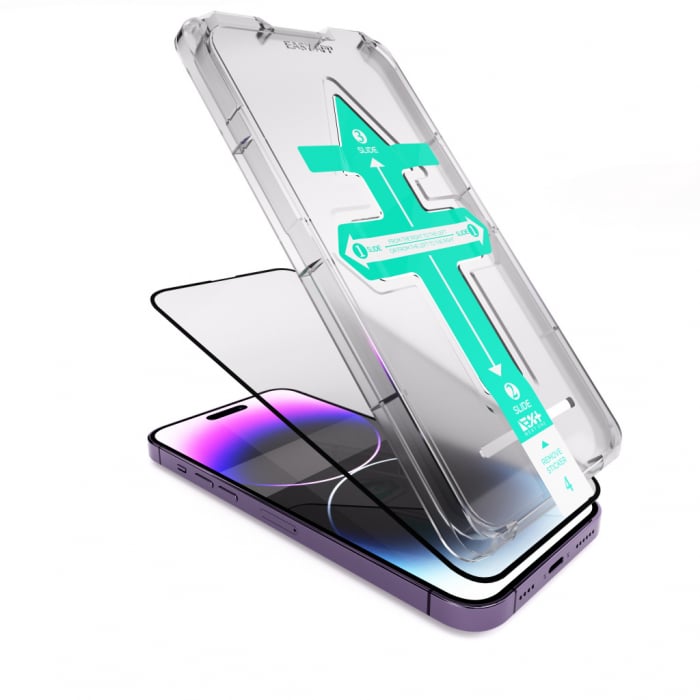 Next One All-rounder glass screen protector for iPhone 14 Pro Max [2]