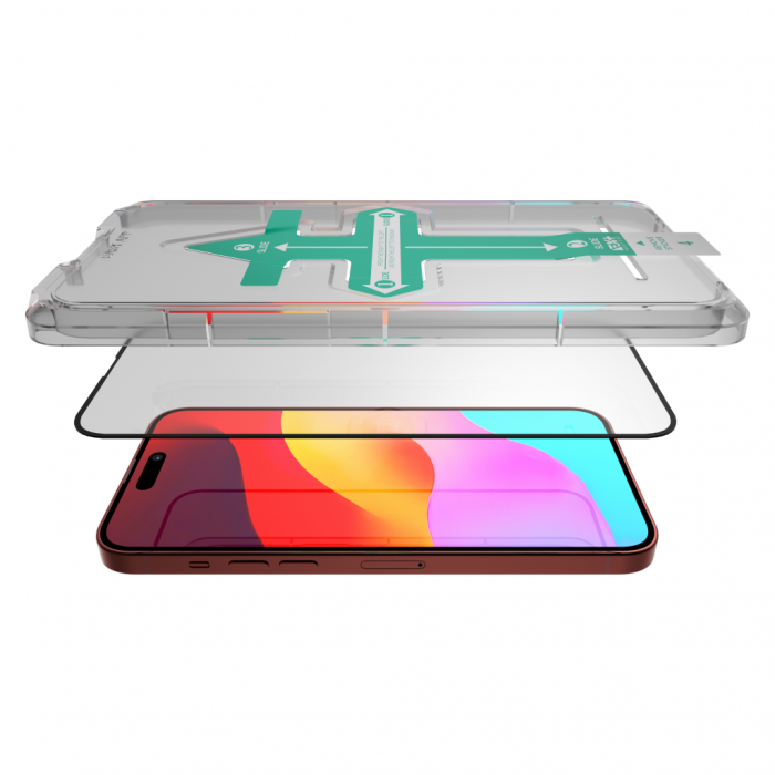 Next One All-rounder glass screen protector for iPhone 15 Pro Max [4]