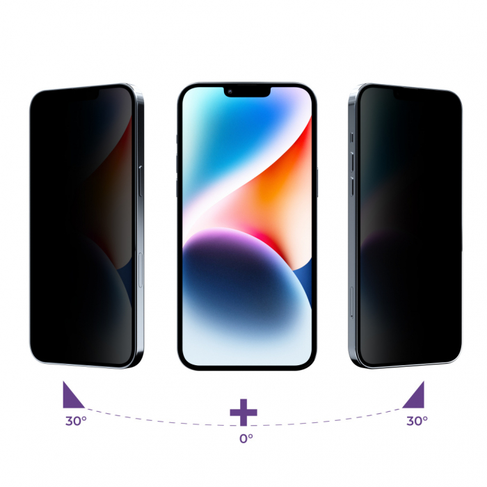 Next One All-Rounder Privacy Glass Screen Protector For iPhone 14 Plus [8]