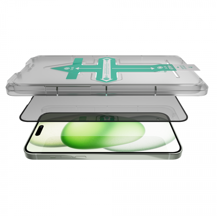 Next One All-Rounder Privacy Glass Screen Protector For iPhone 15 Plus [5]